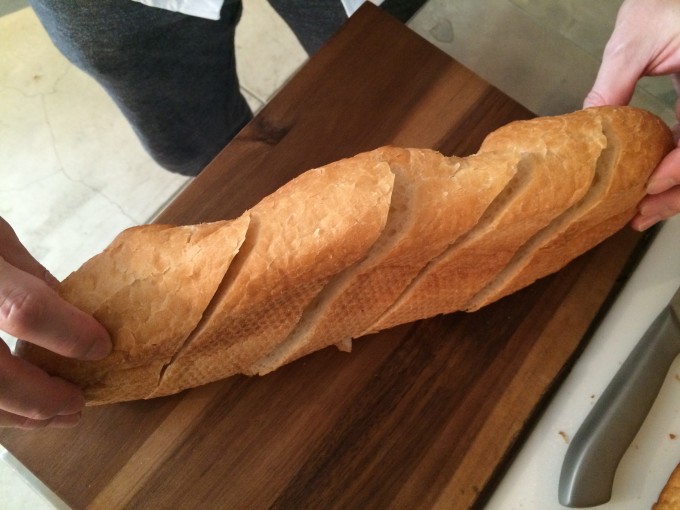 パンの裏側